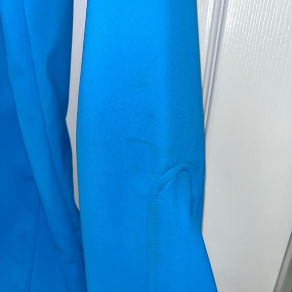 New Balance Vibrant Blue Jacket with Neon Pink Details - Picture 5 of 5